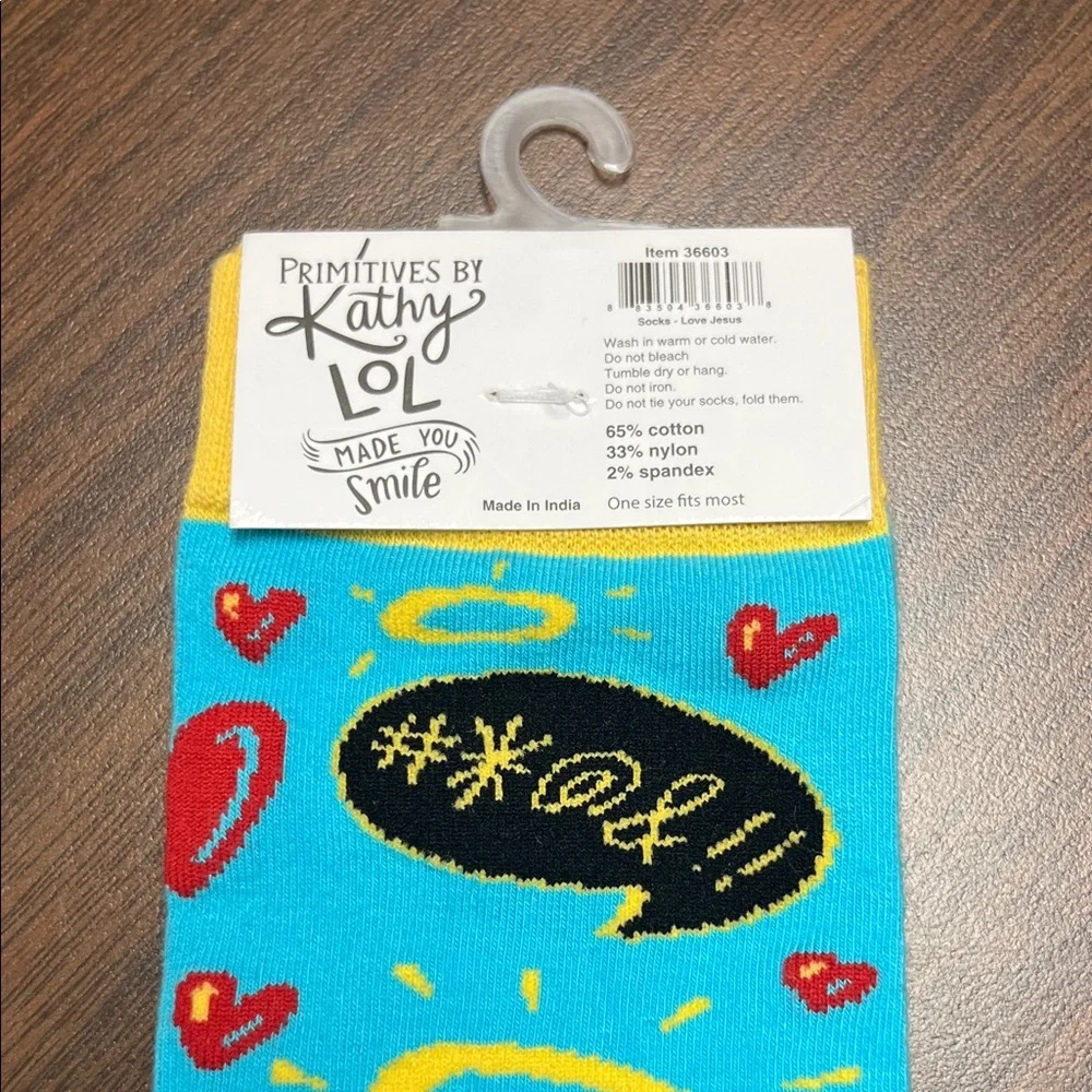 I Love Jesus‎ But I Cuss A Little Socks, new
